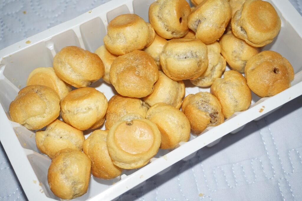 해태 홈런볼 초코 포장