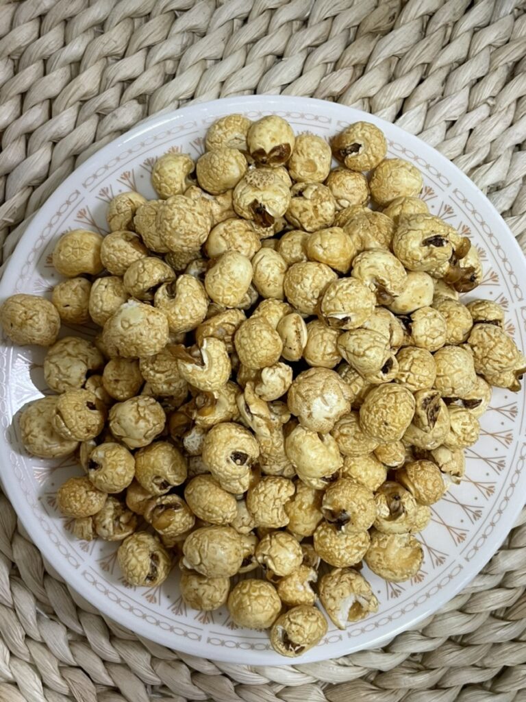 뻥이요 카라멜맛 봉지 포장
